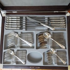 800er Silberbesteck für 12