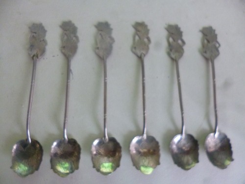 800 silber besteck - silber,